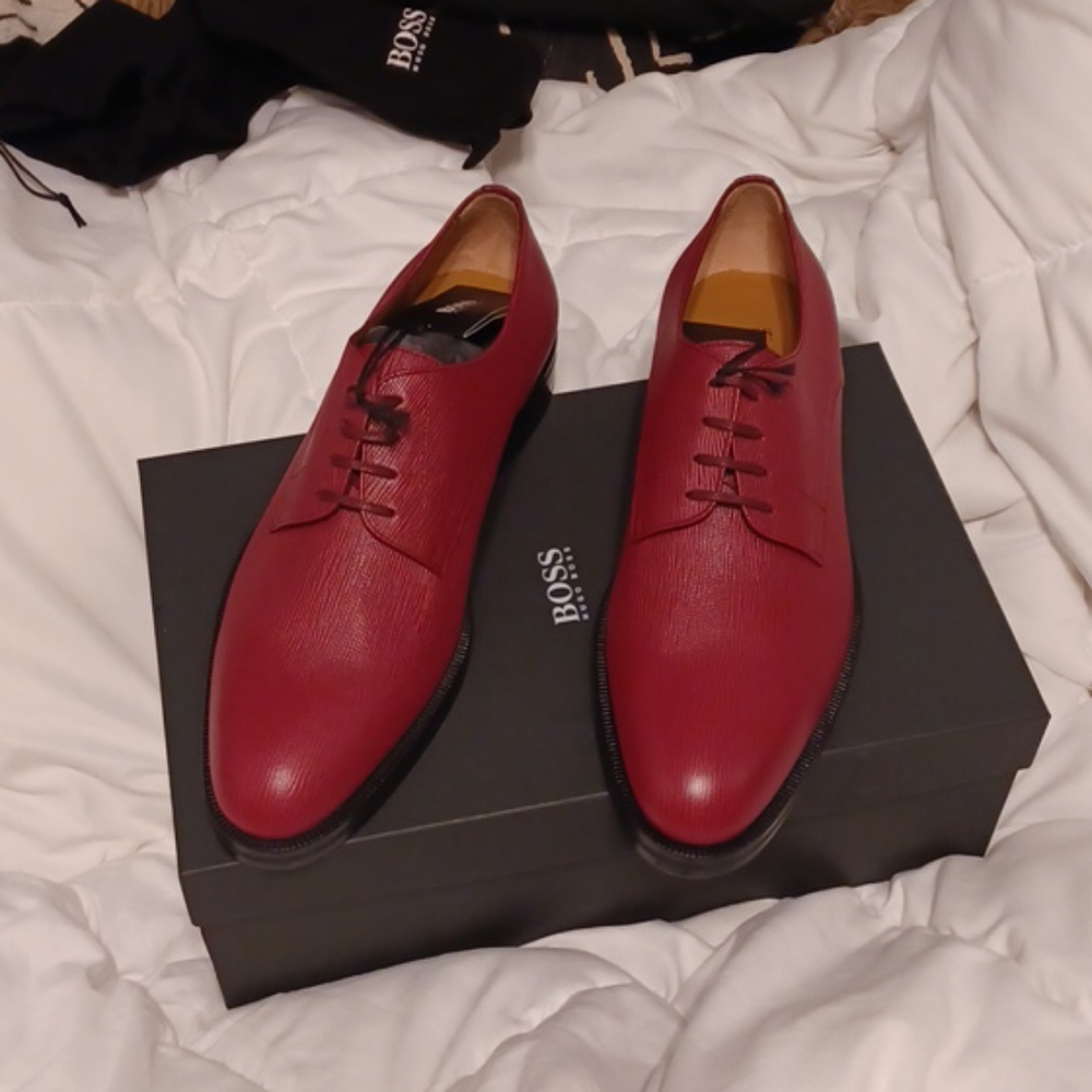 NEW! Men's Hugo Boss "Hunton Derb" shoes!
